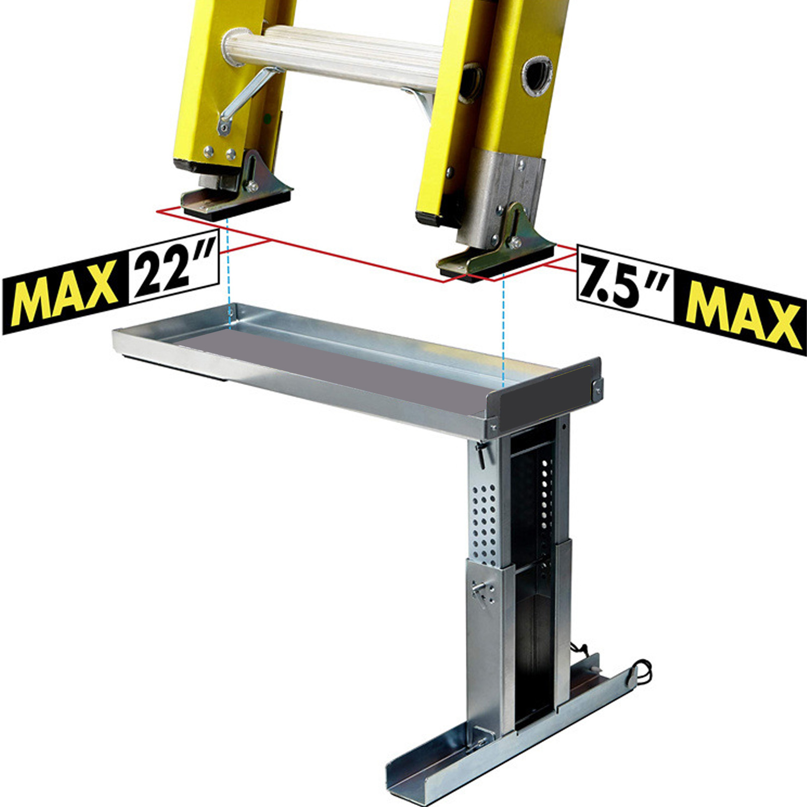 Ladder Leveler Ladder Leg Stabilizer Stair Leveling Extension Tool Security Stair Aide
