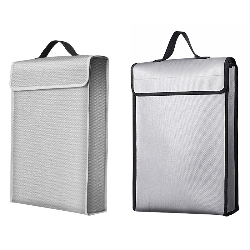 Tragbare feuerfeste Dokumenten tasche Halter Tasche Home Office sichere Tasche feuer-und wasserfeste Datei Ordner sichere Lagerung 380*305*70mm