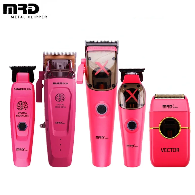 MRD CLIPPER Профессиональные беспроводные машинки для стрижки волос с векторным двигателем и интуитивно-управлением крутящего момента