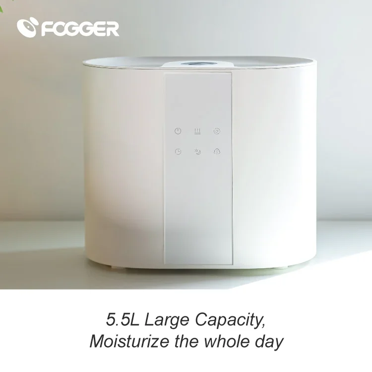 2023 New Design 5.5L Remote Control Large Capacity Smart Humidifier Ultrasonic Mist Air Humidifier for House