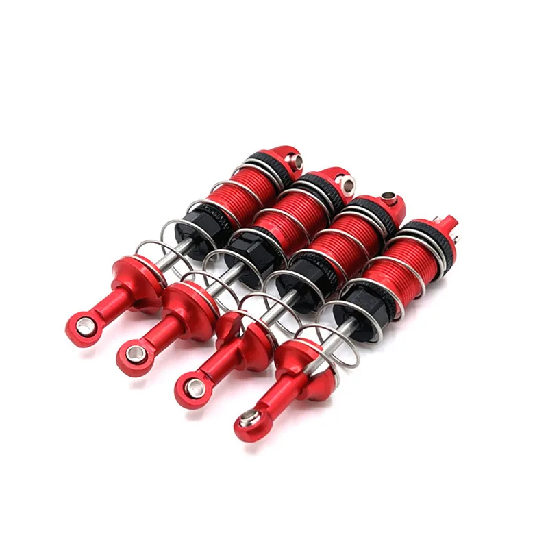 Amortisseur d'huile en métal pour voiture RC, 4 pièces, pour SCY 16101 16102 16103 1/16 RC, pièces de mise à niveau, accessoires