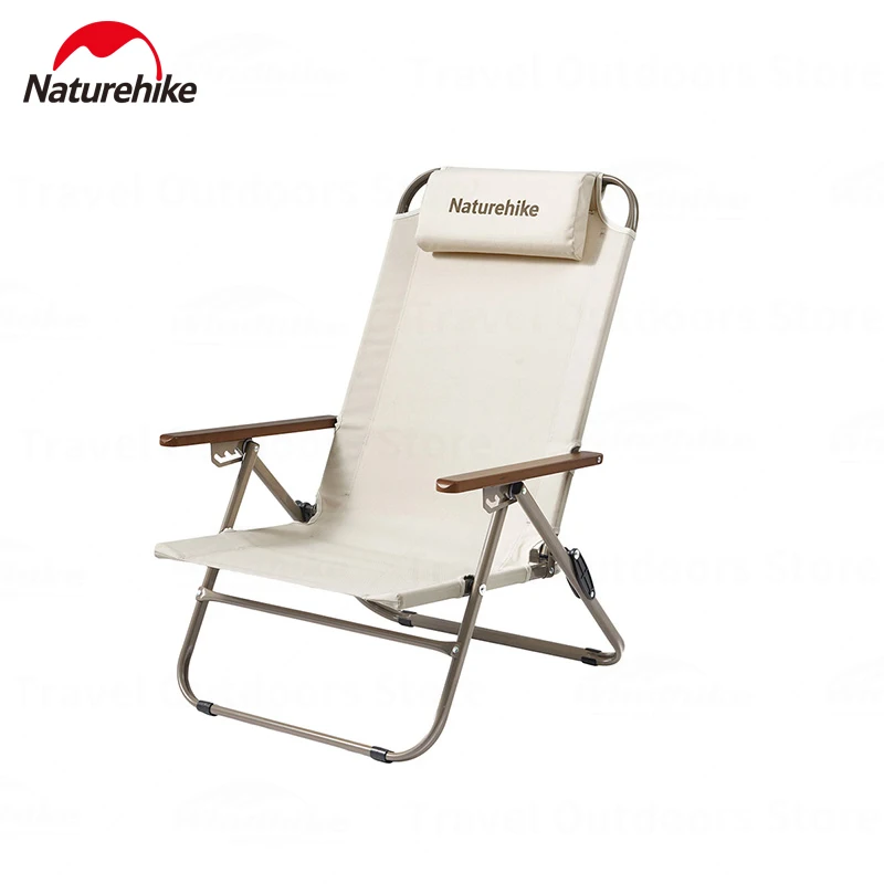 Naturehike T02 Регулируемое складное кресло для кемпинга с высокой спинкой, кресло для отдыха на открытом воздухе, портативное кресло для отдыха со спинкой, кресло для отдыха