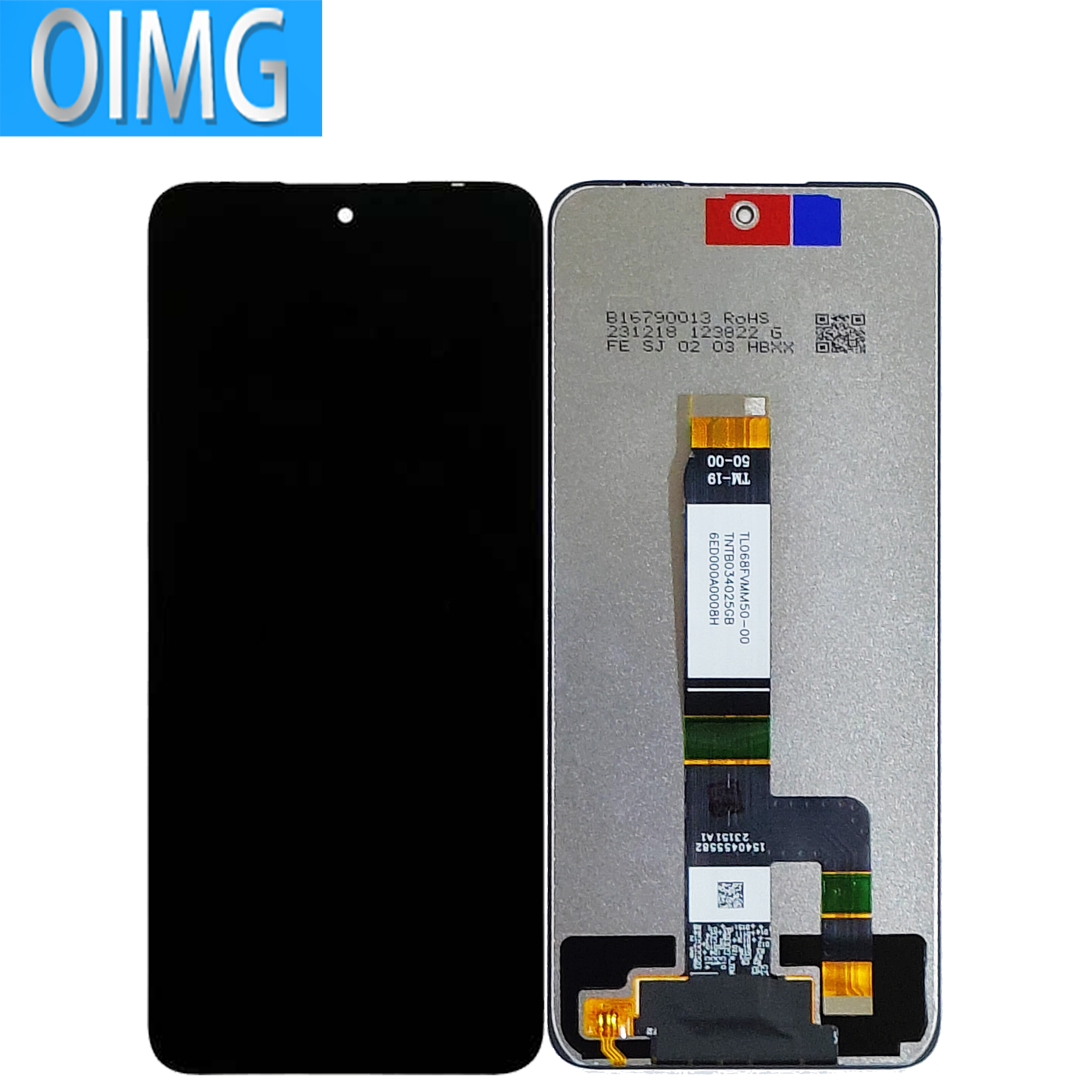 Pantalla LCD táctil con marco para móvil, piezas de repuesto para Panel Xiaomi Redmi 12, 23053RN02A, 23053RN02Y, 23053RN02I redmi12