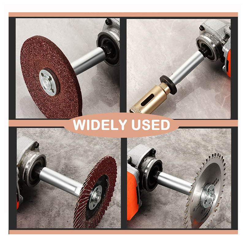 1 unidad M10/M14/5/8-11 M14 convertir a conexión M10 varilla extendida adaptador de rosca barra de extensión para pulidora de coche amoladora angular