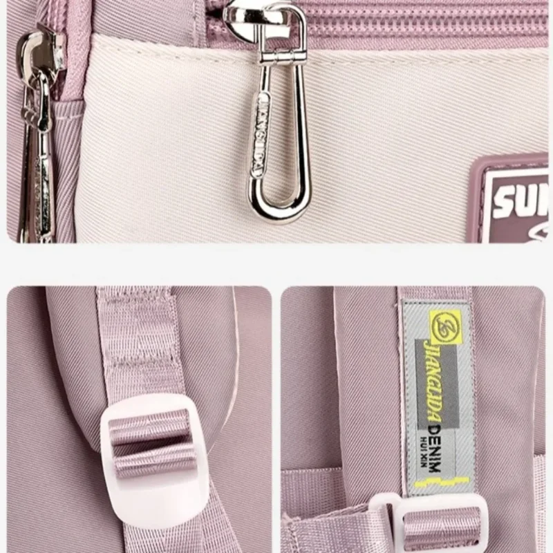 かわいい大容量スクールバッグ軽量ペンダントリュックサックバッグパックオックスフォード布防水旅行 Mochila 旅行