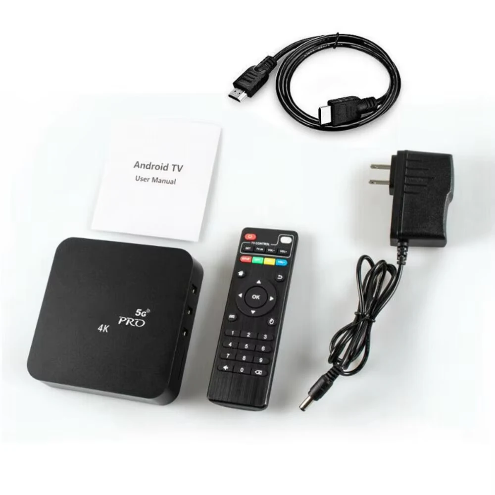 Global Version Smart TV Box Android 10 4K RK3128 Media Player 1GB 8GB With 2.4G Wifi Quad-Core Youtube Media Player Set-Top Box