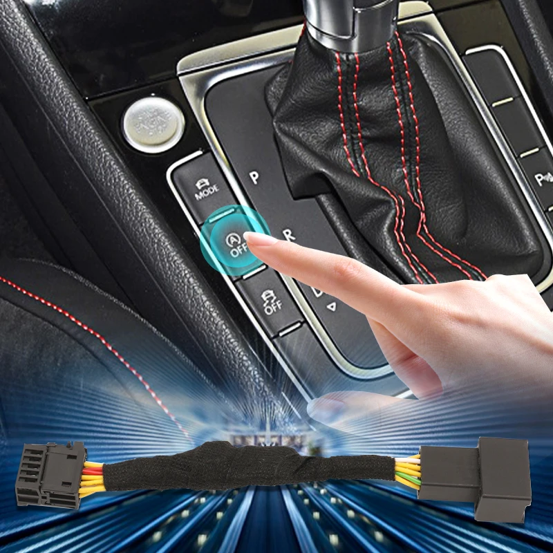 Para VW Golf 7 7,5 MK7 7,5 Passat B8 arranque y parada automática dispositivo de apagado del motor Sensor de Control enchufe parada cancelar para piezas de coche VW