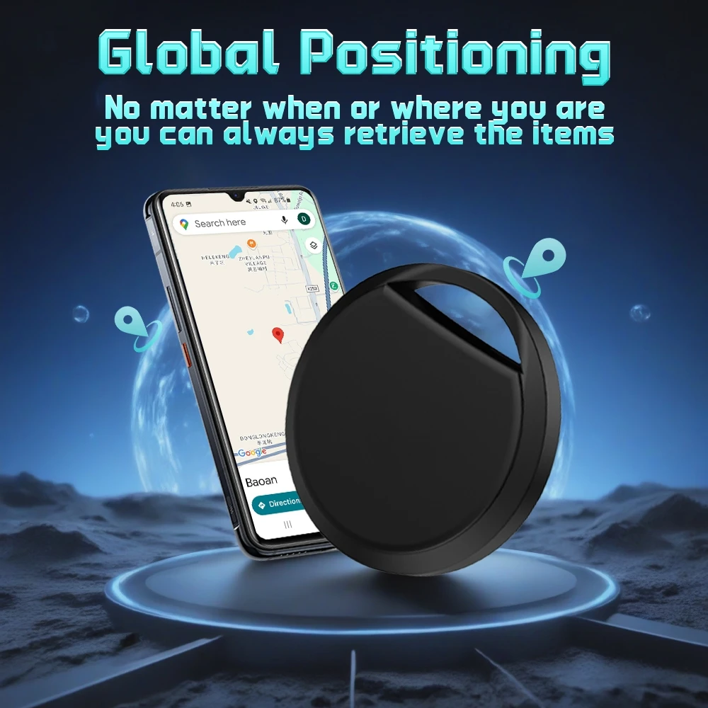 Rastreador inteligente Android, dispositivo de posición de navegación, funciona con Googles, encontrar objetos de valor Hup, antipérdida, compartir familia para Moto Xiaomi GMS