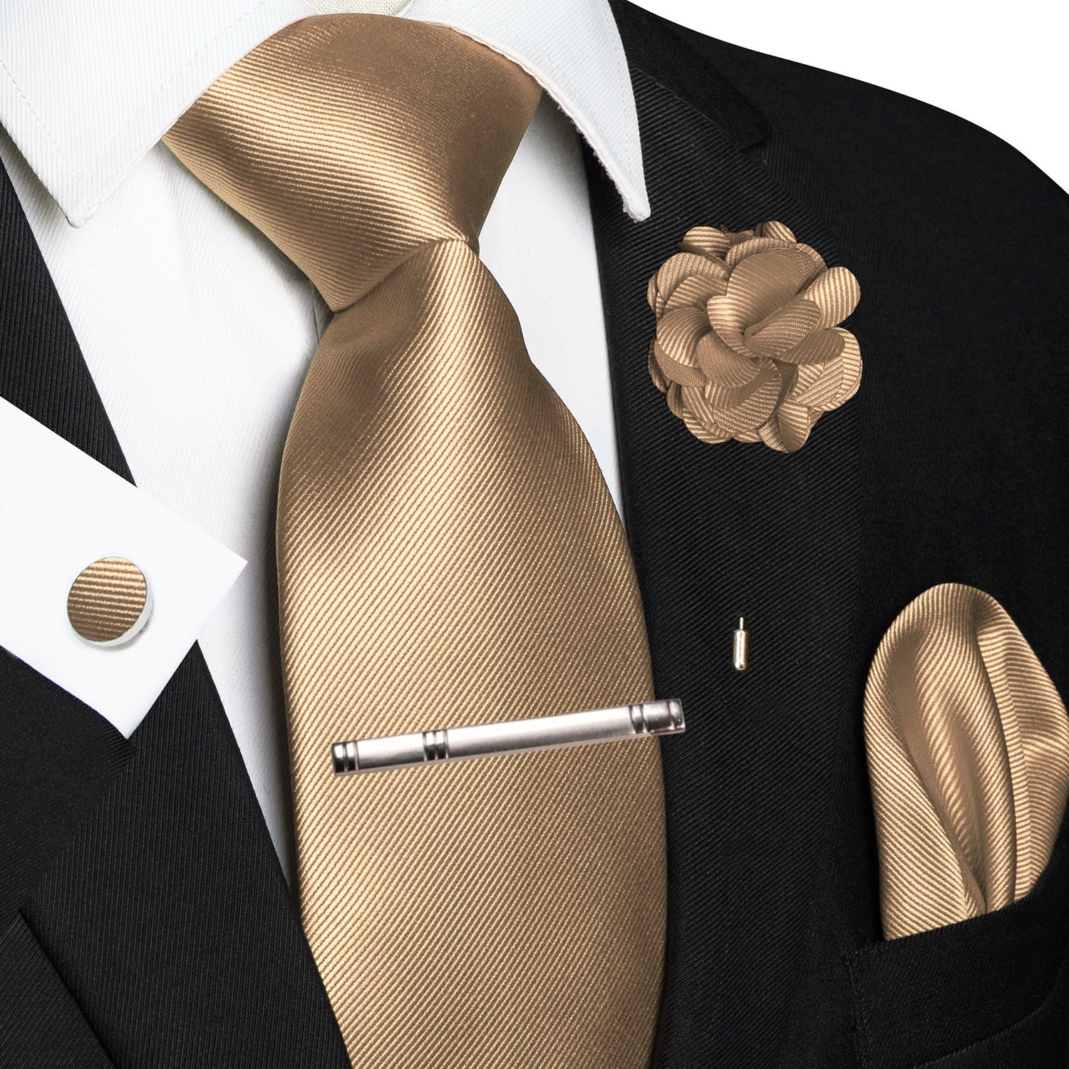 JEMYGINS синий однотонный шелковый свадебный галстук для мужчин, носовой платок, брошь-запонка, подарок, мужской элегантный галстук, модный деловой вечерние дропшиппинг