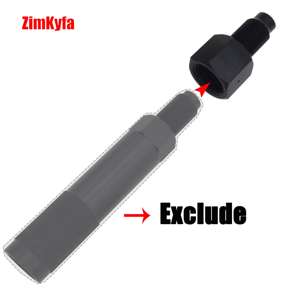 HPA CO2 0.825"-14NGO Tank To 88g 90g Output Disposable Cartridge Adapter M16x1.5 For Air Tool Accesorries