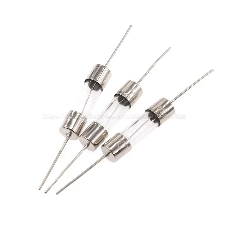10個5*20ミリメートル250v f t F1A 2A 3A 4A 5A 6.3A 8A 10A 12A 15A 20Aリードアンペア電磁調理器ガラスヒューズ5*20 6*30速断