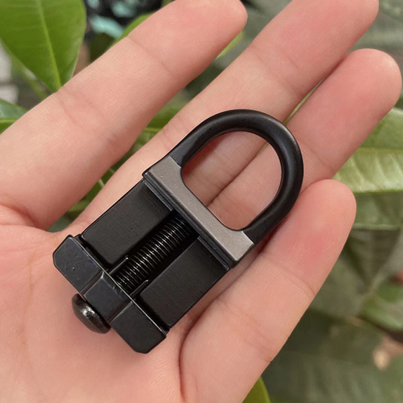 VMASZ Fibbia per cinturino Fibbia per cinturino QD Magap Accessori per giocattoli per binari da 20 mm Anello adattatore per imbracatura per montaggio su guida RSA