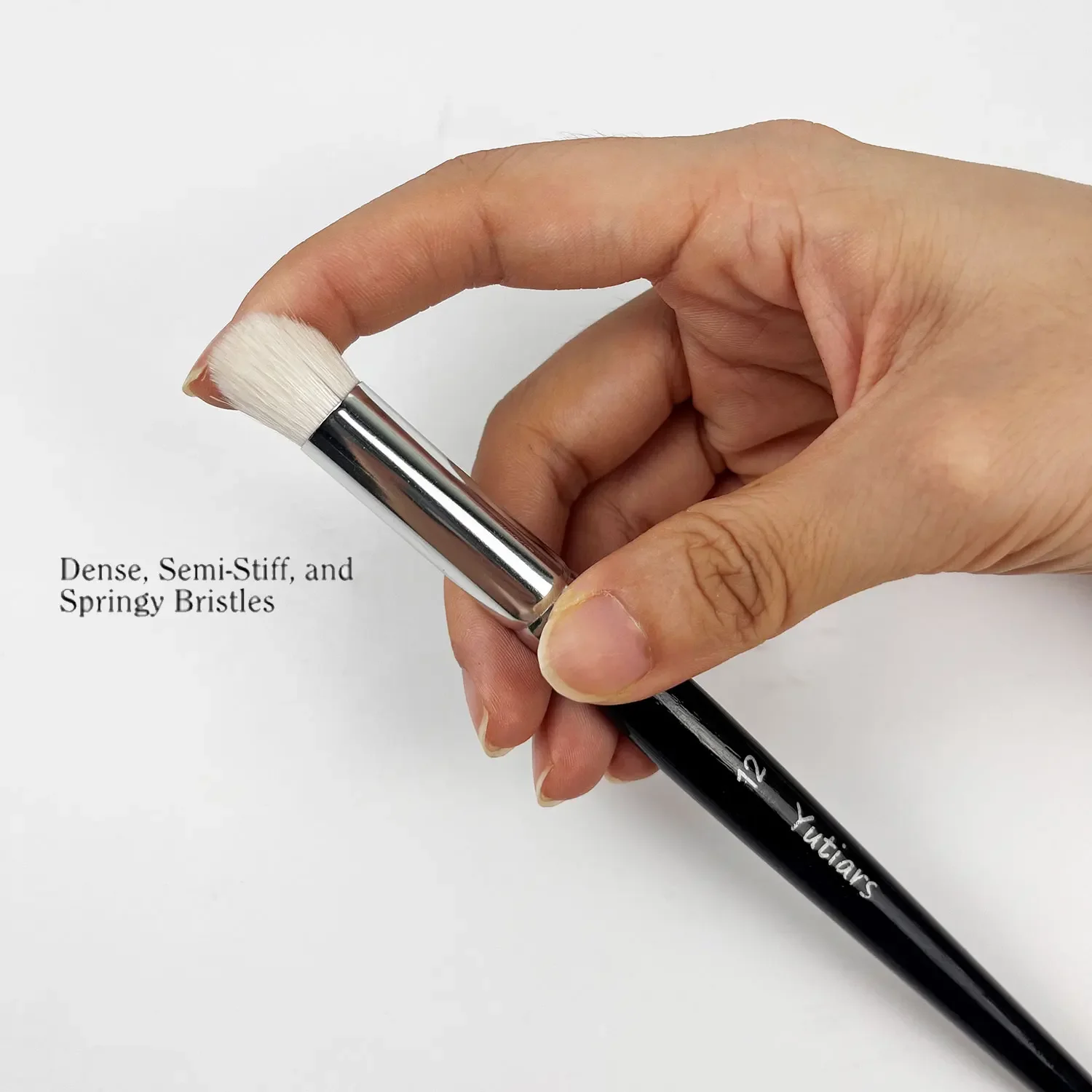 Set di pennelli in miniatura Pennelli a secco per dettagli fini per acquerello acrilico e pittura di modelli con manici in legno