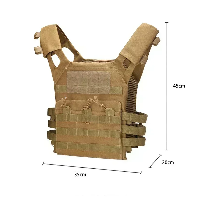 Nylon Taktische Weste Körper Rüstung Jagd Träger Airsoft Zubehör Kampf MOLLE Camo Militär Armee Weste CS Spiel Dschungel Ausrüstung
