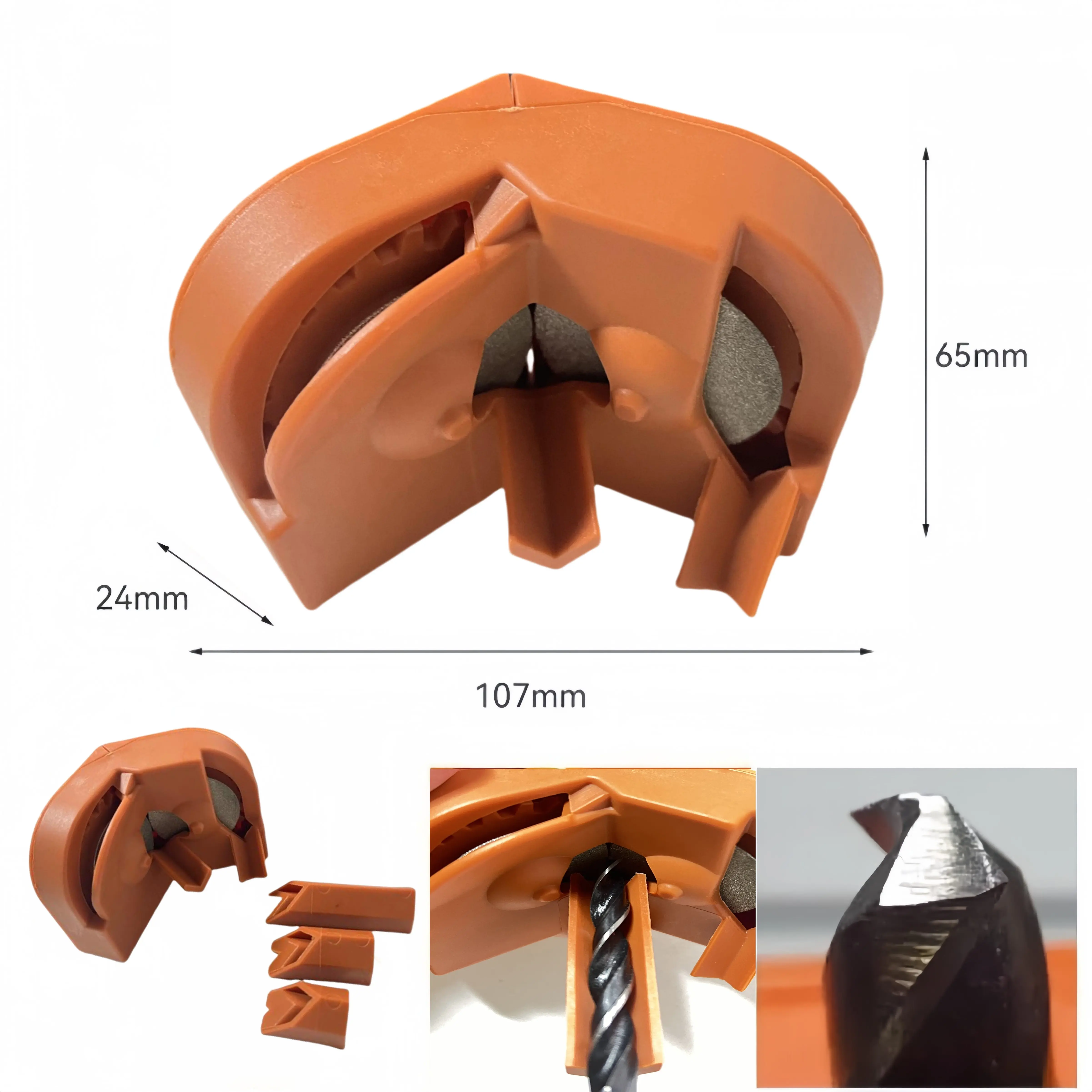 Multipurpose Drill Bit Sharpener Wear-resistant Grinder Drill Grinding Wheel Tool For Drill Bit/Milling Cutter/Scissor