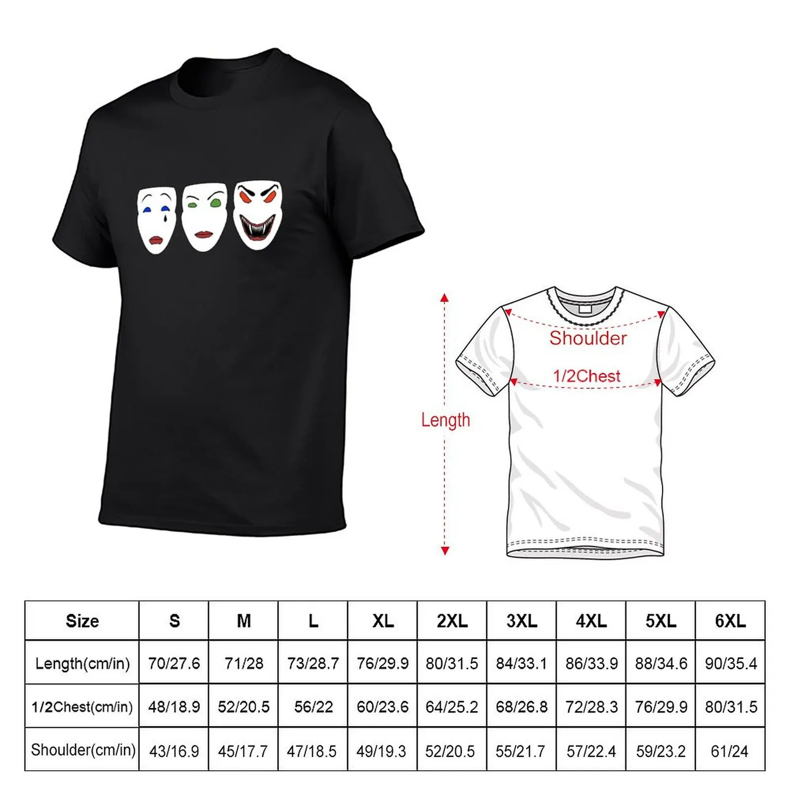 T-Shirt wajah Hexadecimal t-shirt hippie baju pria T-Shirt lucu atasan baju lucu Kaos Oblong pria vintage
