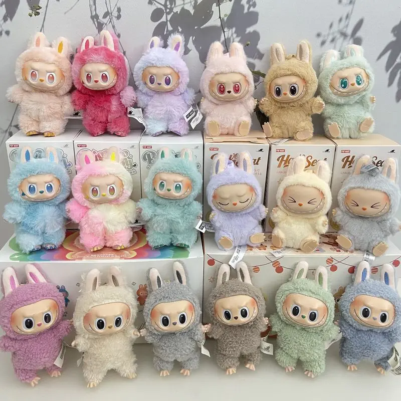 Высокое качество, реплика Labubu, слепая коробка, брелок Labubu, украшение для рюкзака, Kawaii, детские игрушки, сюрприз, Рождественский подарок, загадочная коробка