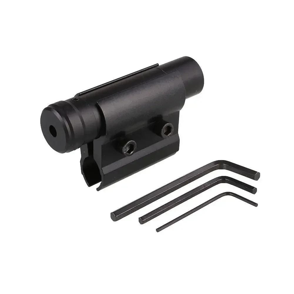 สายตาเลเซอร์สีแดง 11 มม./20 มม.Rail Mount ปืนไรเฟิล Optics Sight Pointer อุปกรณ์ล่าสัตว์