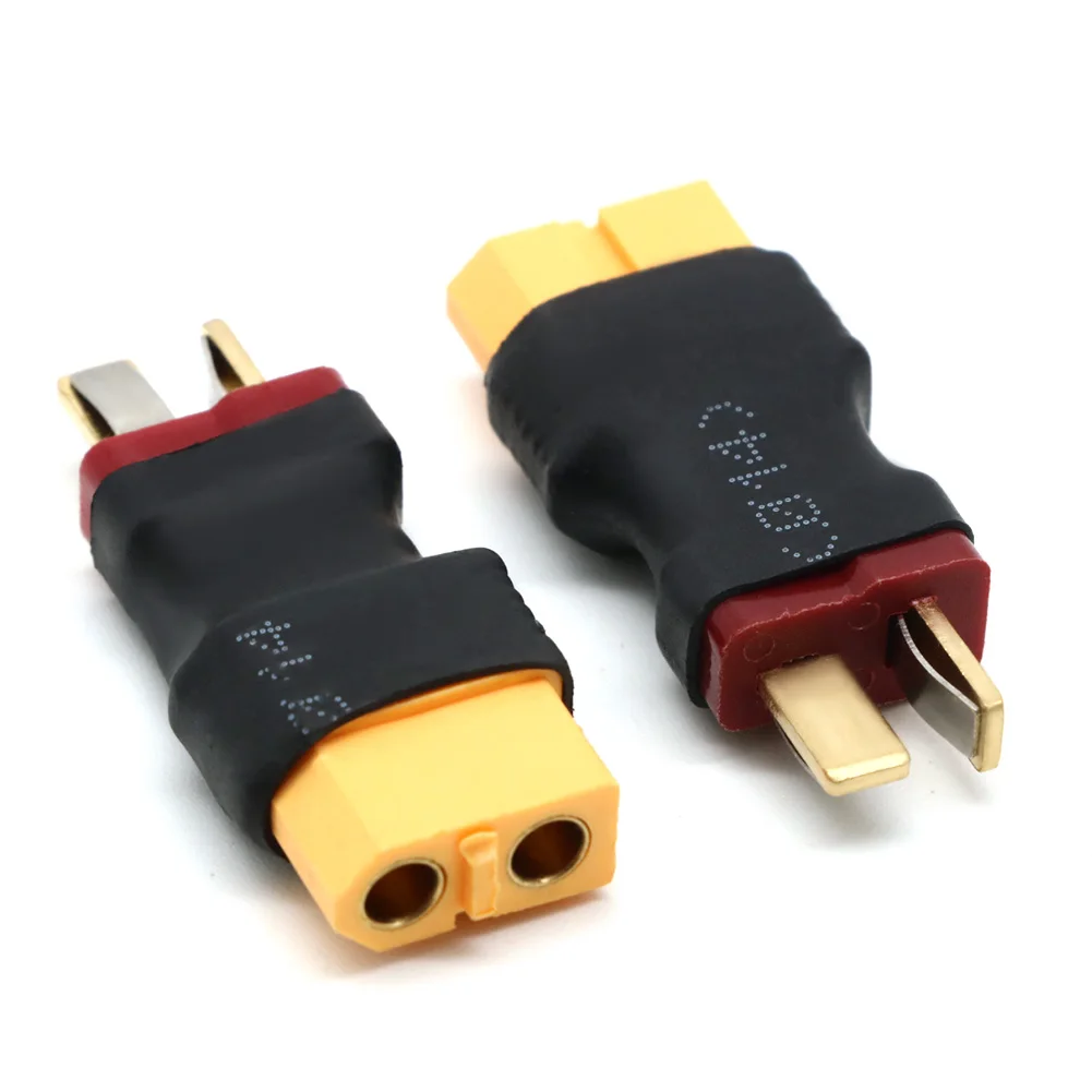 1 Uds XT60 enchufe macho a T macho/T hembra enchufe a XT60 adaptador hembra para RC helicóptero Quadcopter LiPo conector de clavija de batería Pa