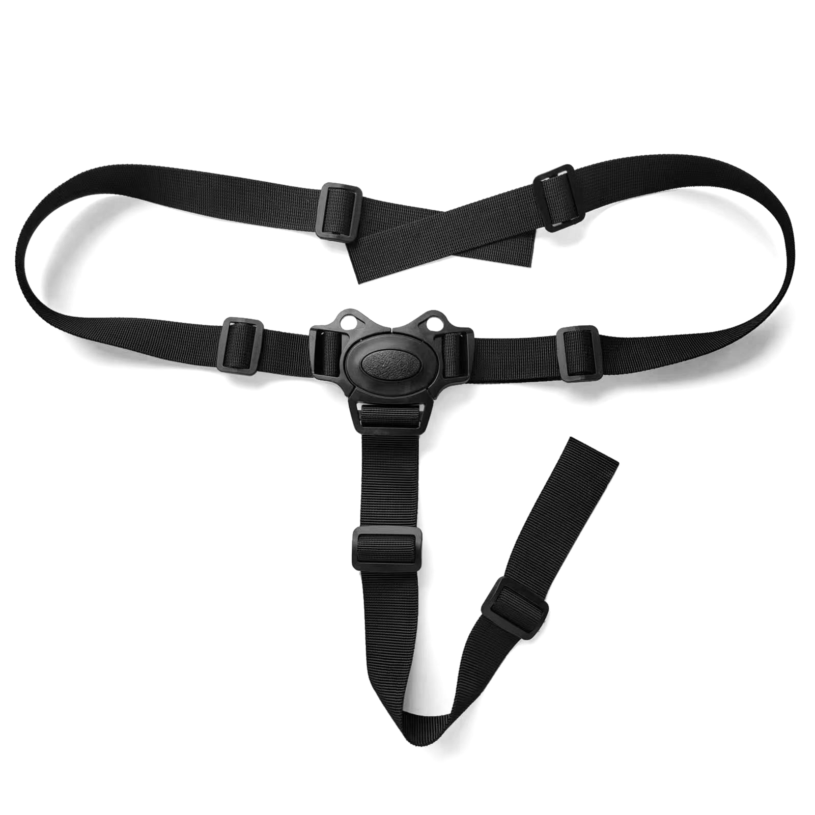 Ceinture de Sécurité Réglable pour Siège de Bébé, SFP à 3 Points, Sangles de Chaise Haute, pour Poussette d'Enfant