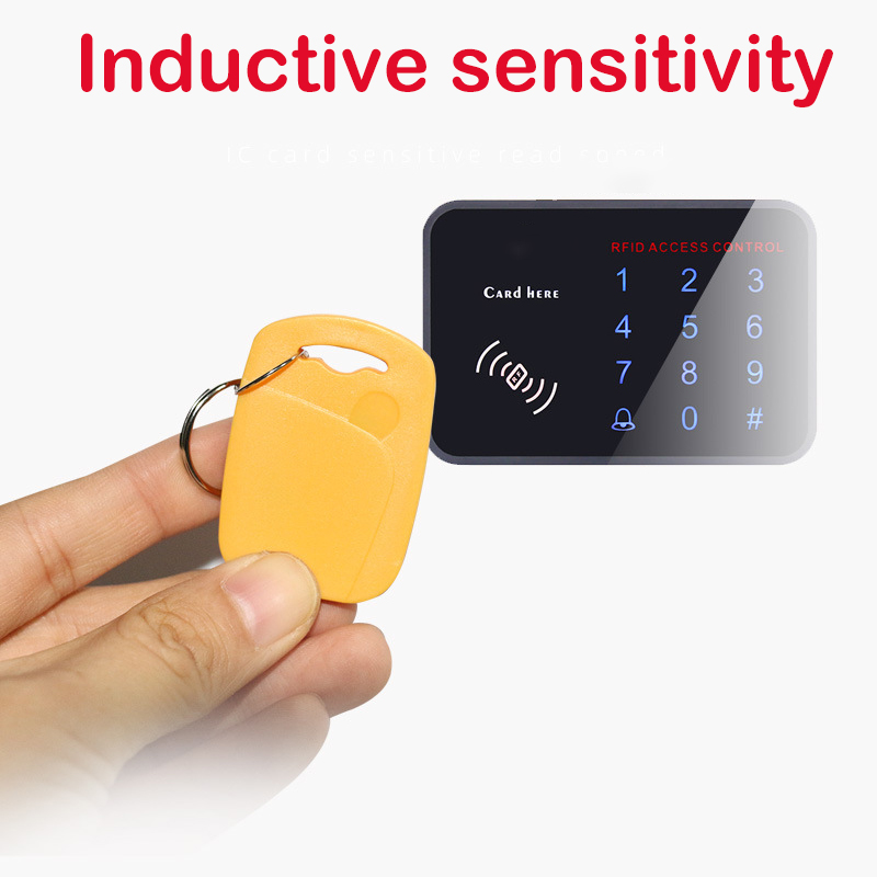 10 peças 2 em 1 chip duplo frequência rfid keyfob 125khz t5577 + 13.56mhz uid etiquetas de chave de controle de acesso composto regravável ic + id