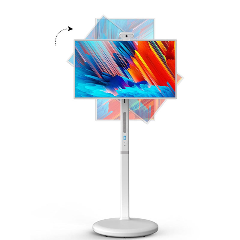 Fabriek prijs 32 inch draagbare touchscreen smart tv 8 + 128G wifi Scherm casting 8 core stand Door mij scherm afstandsbediening