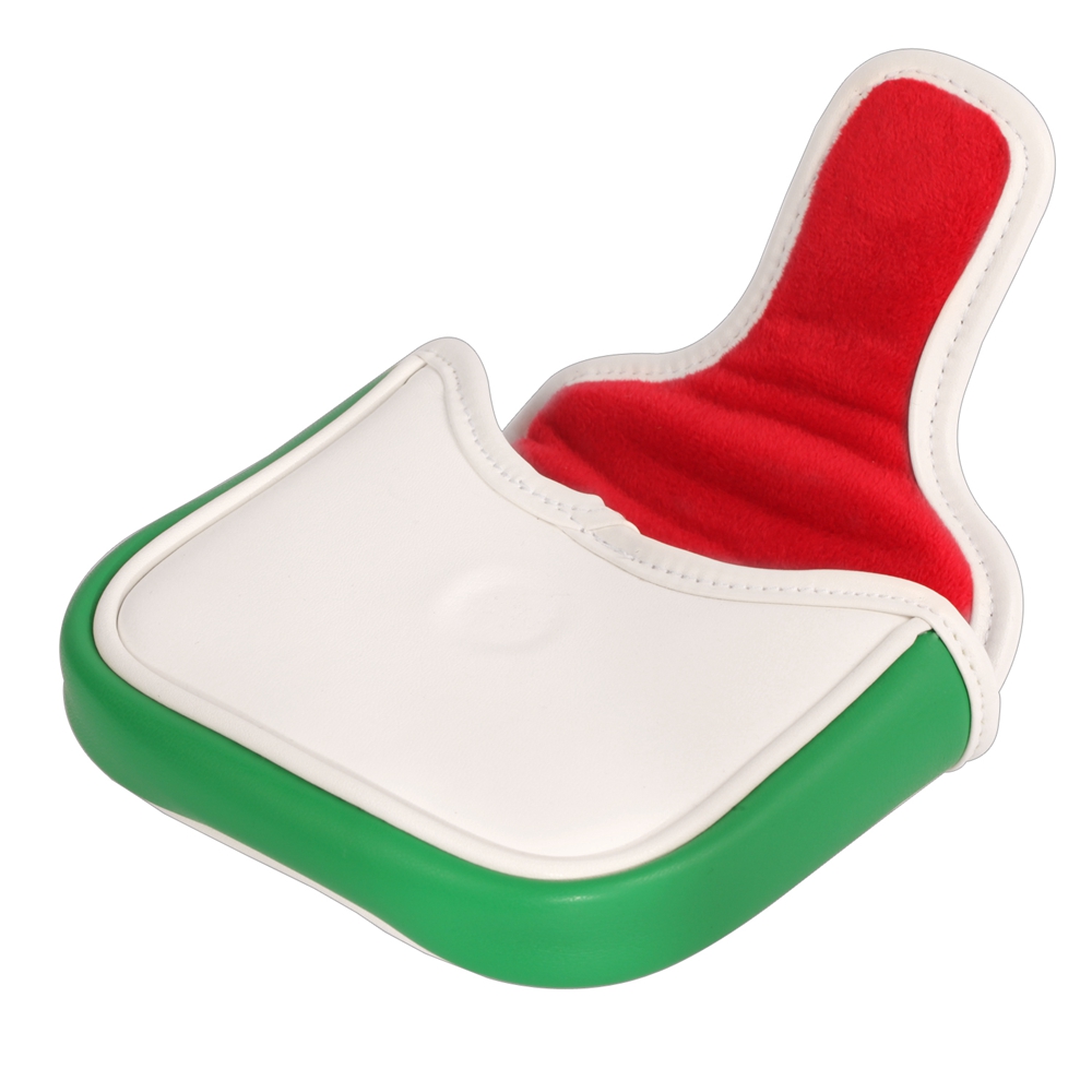 UK Union Jack Series Design PU Leather Applique Embroidered Strong Magnetic Closure Golf Blade Mallet Putter Head Cover