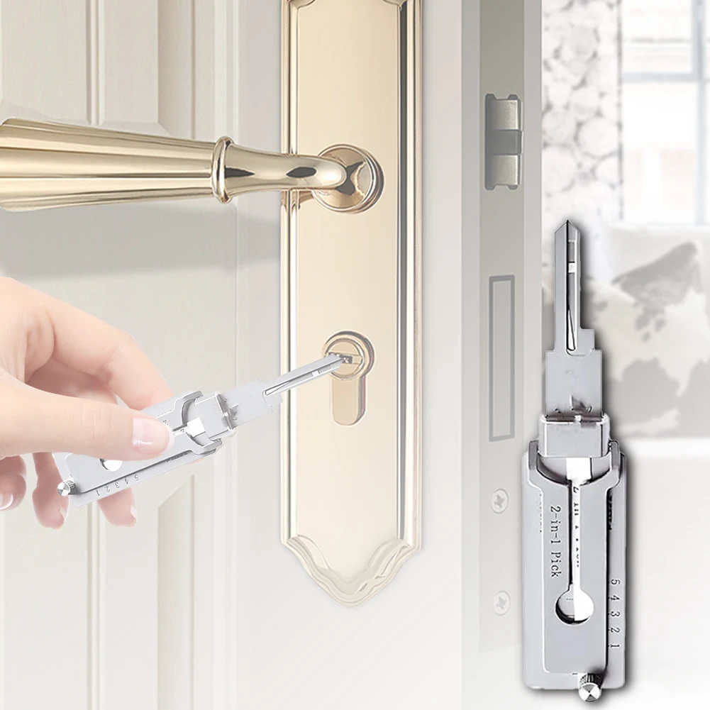SS001 Key ถอดรหัสตะขอเครื่องมือรถกระบะเครื่องมือสแตนเลสเครื่องมือความแม่นยํา O-ring Pickup Kit การบํารุงรักษาชุดซ่อม ﻿