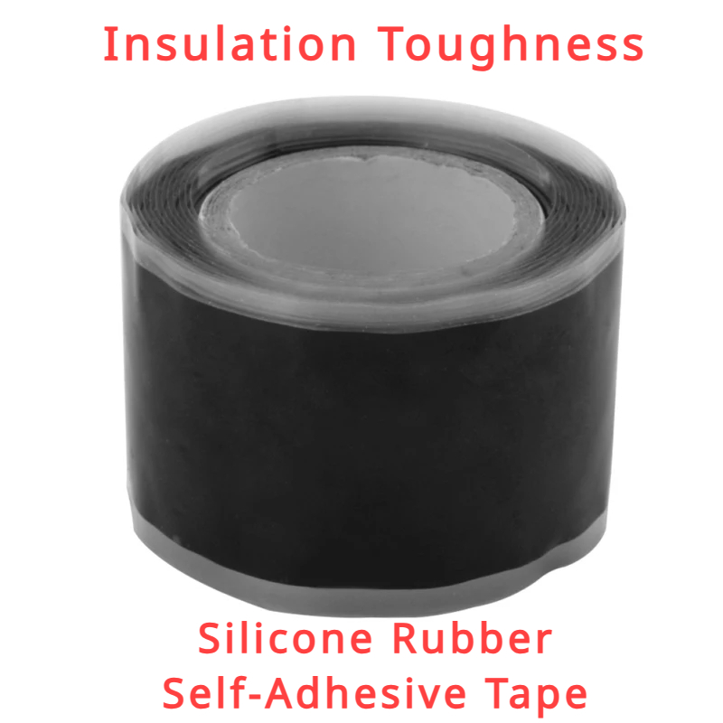 Ruban isolant auto-adhésif en caoutchouc de silicone étanche, multi-usages, fil d'urgence, tuyau, bain, réparation