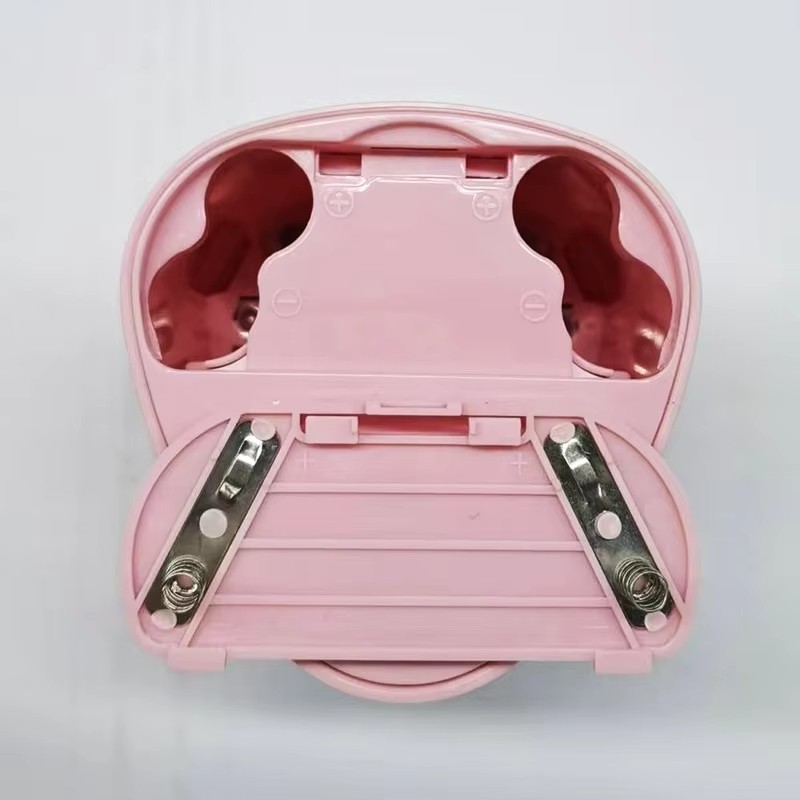Tenwin 1pc apontador de lápis elétrico de furo duplo, apontador de lápis, conveniente, rápido e fácil de afiar, adequado para lápis de 6-12mm