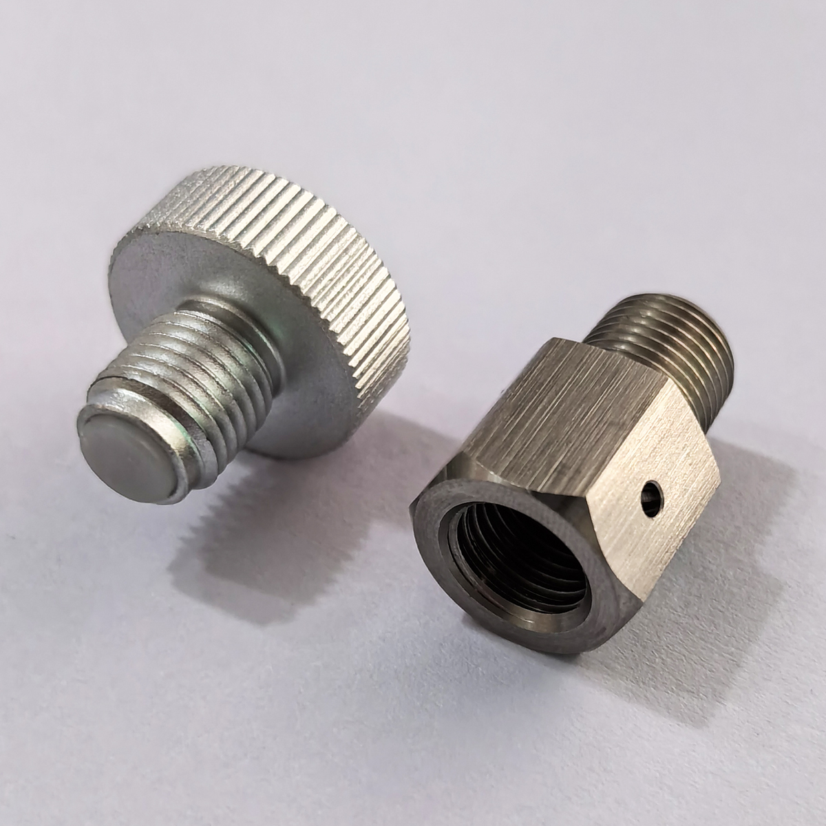 HPA High Pressure Hand Pump 300bar 4500psi stainless steel Air Bleed Screw Safety Bleeder Charging Adapter 1/8NPT Threads