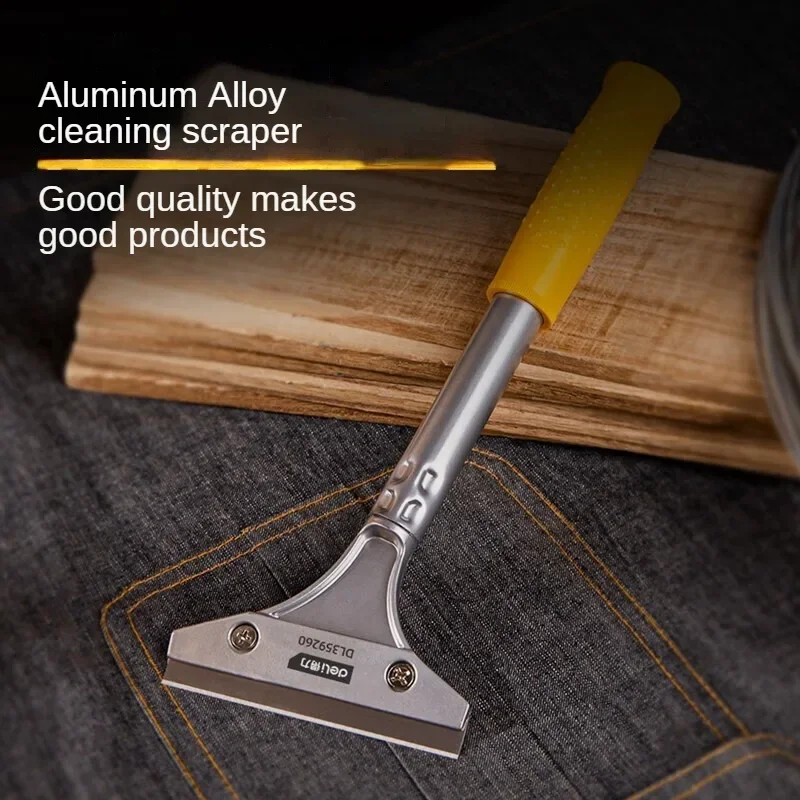 Deli Reinigung Schaufel Cutter Tragbare Reinigung Messer Glas Boden Fliesen Schaber Klinge Naht Entfernung Haushalt Küche Hand Werkzeug