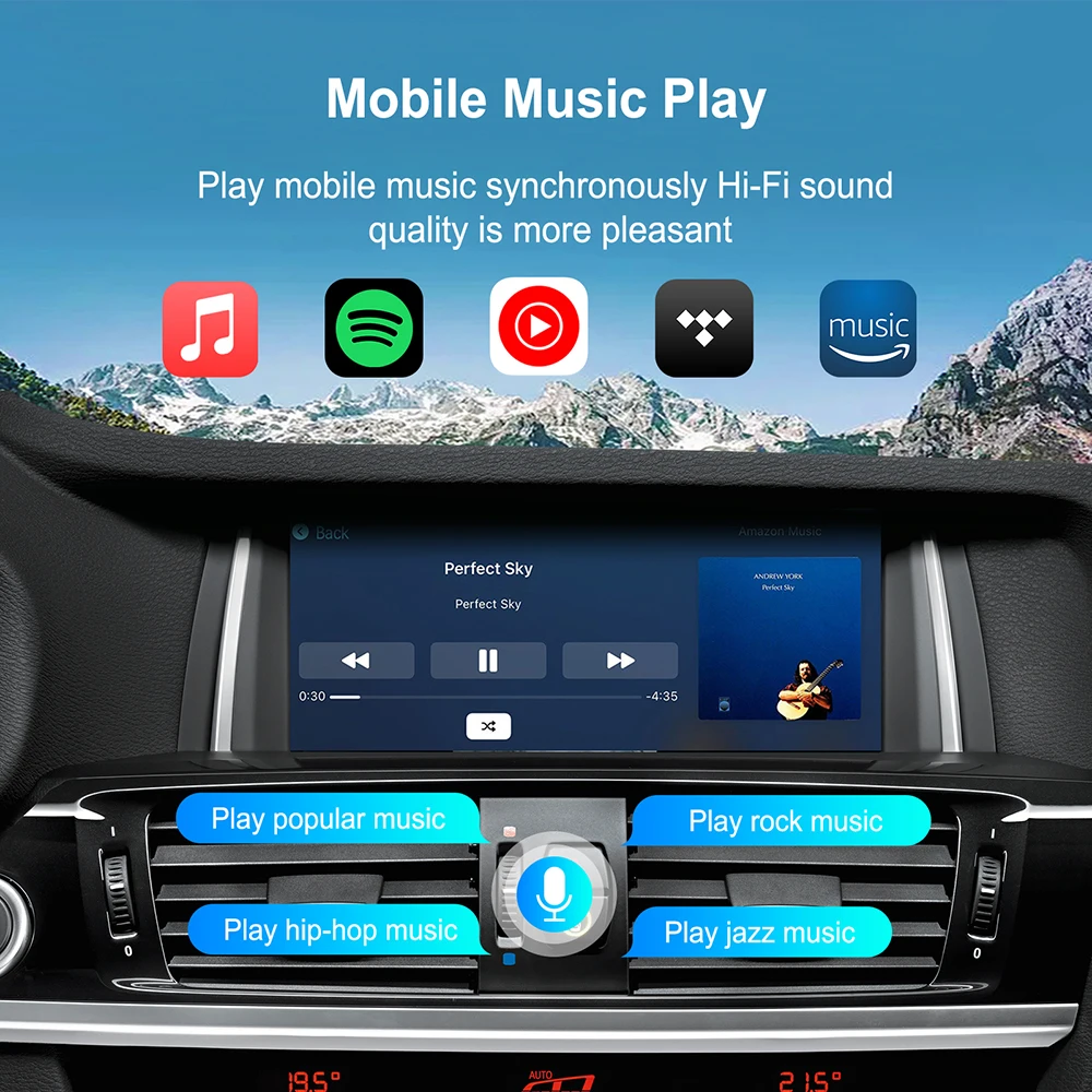 Draadloze CarPlay Android Voor BMW NBT CIC-systeem BMW NBT CIC-systeem 1 2 3 4 5 6 7-serie X1 X3 X4 X5 X6 MINI E60 E84 E70 F26 F25