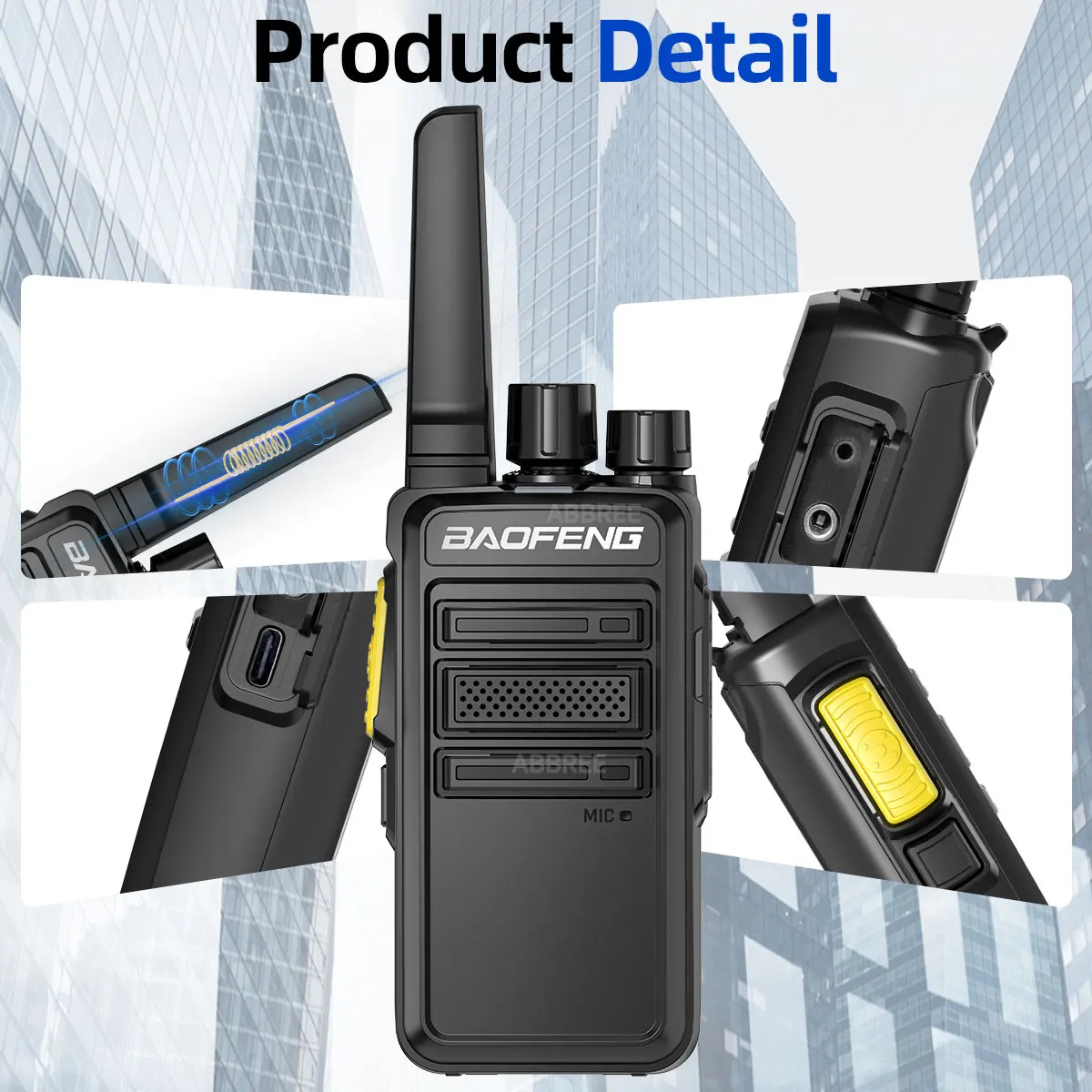 2PCS Baofeng BF-V12D GMSK Digitale Walkie Talkies UHF Verschlüsselt Anruf VOX Noice Reduction Tragbare Ham Radio Upgrade BF-888S