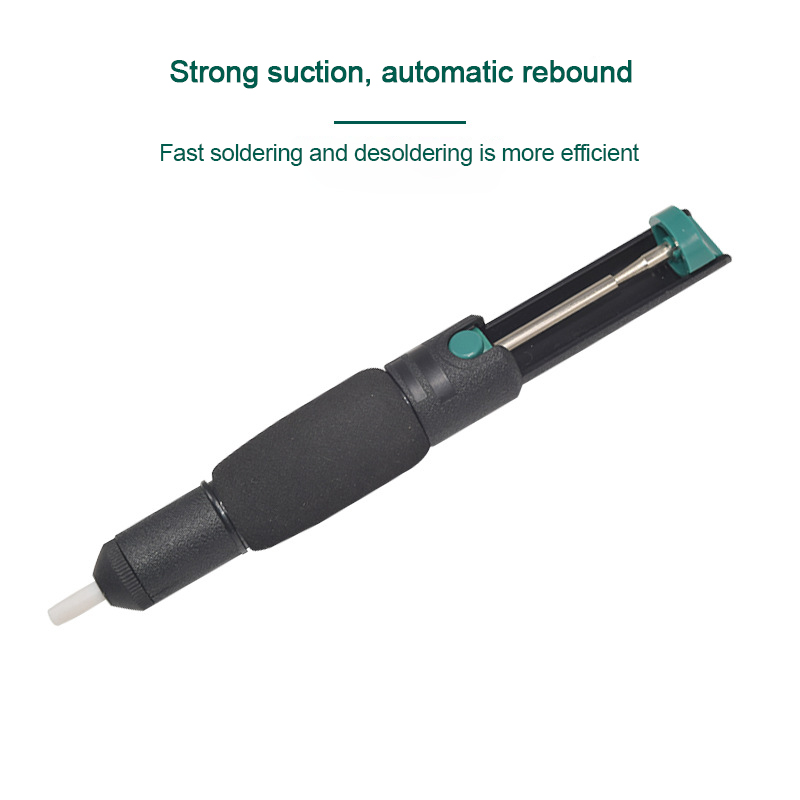 Plastic Krachtige Desoldeerpomp Zuig Tin Vacuüm Soldeerbout Desoldeerpistool Solderen Sucker Pen Verwijderen Handlasgereedschap