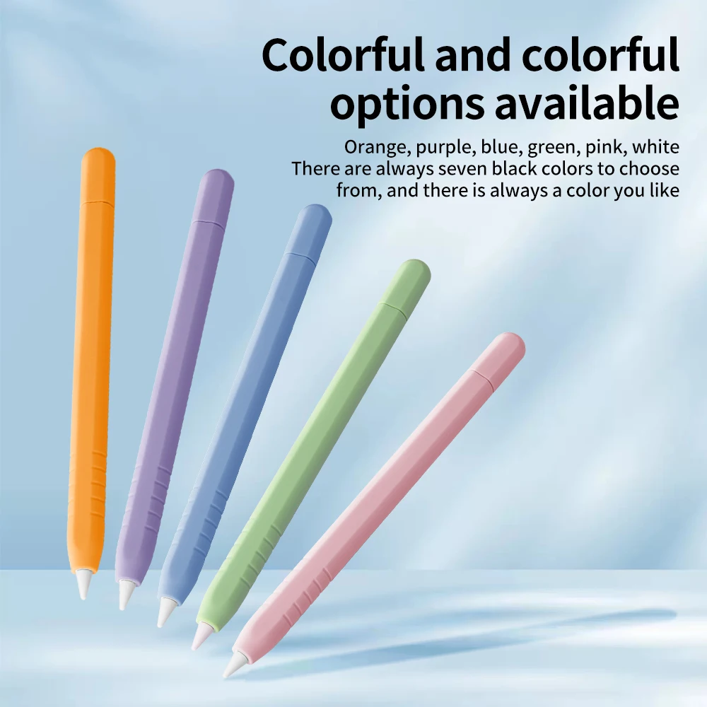 Para Apple Pencil 3 Estuche para lápices USB C Funda de silicona suave para Apple Pencil 3 Estuches USB C de tercera generación Estuche protector Pencil3