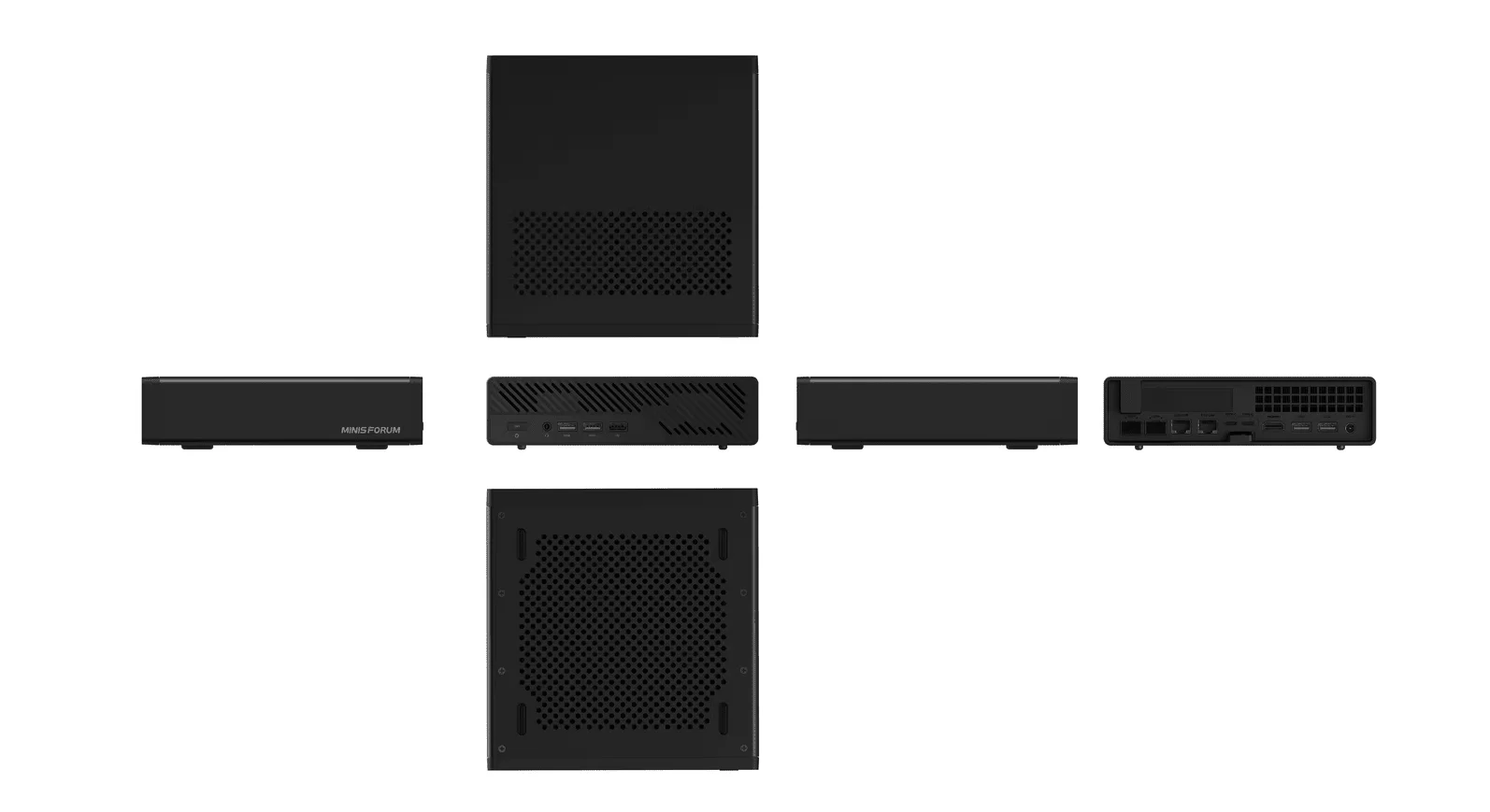 MINISFORUM MS-A2 Mini PC AMD Ryzen 9 9955HX 2x10G SFP Intel X710 2*2.5G LAN 3*NVMe Windows 11 Komputer roboczy do gier WiFi6E