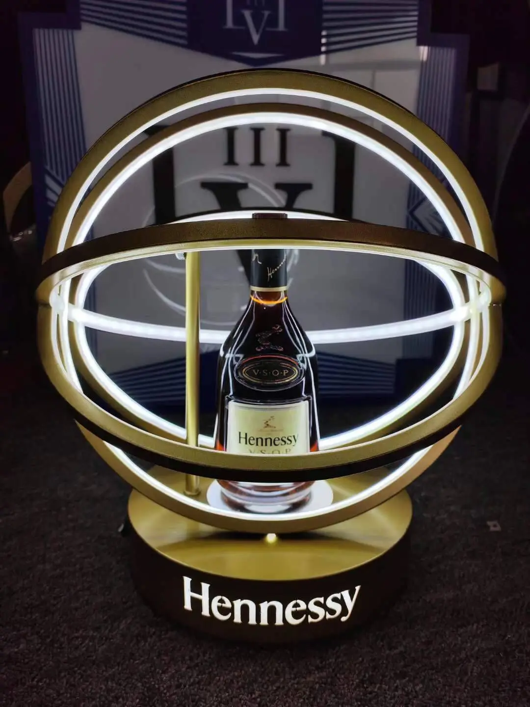 Flaschen moderator führte beleuchtete Champagner Wein kiste Käfig Wodka Tequila Glorifier VIP Whisky Flaschen Service Zeichen für Nachtclub Bar