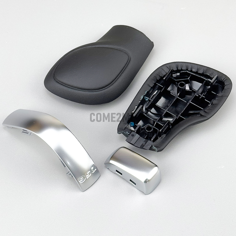 Vw ゴルフ 6 7 R Gti パサート B8 Cc R20 ジェッタ Mk6 Gli Dsg ギアシフトノブサイドカバー革 Dsg ギアノブゴルフ 7R