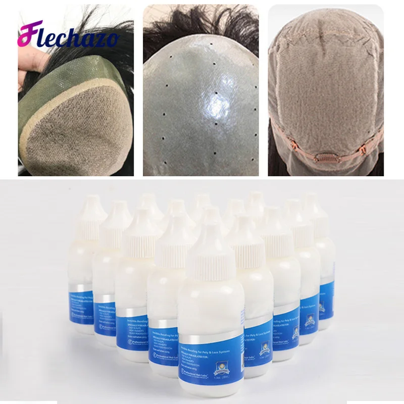 Kit de pegamento y removedor de encaje resistente al agua para pelucas, pegamento adhesivo para el cabello súper resistente para pelucas de encaje, pegamento de encaje Flechazo con banda