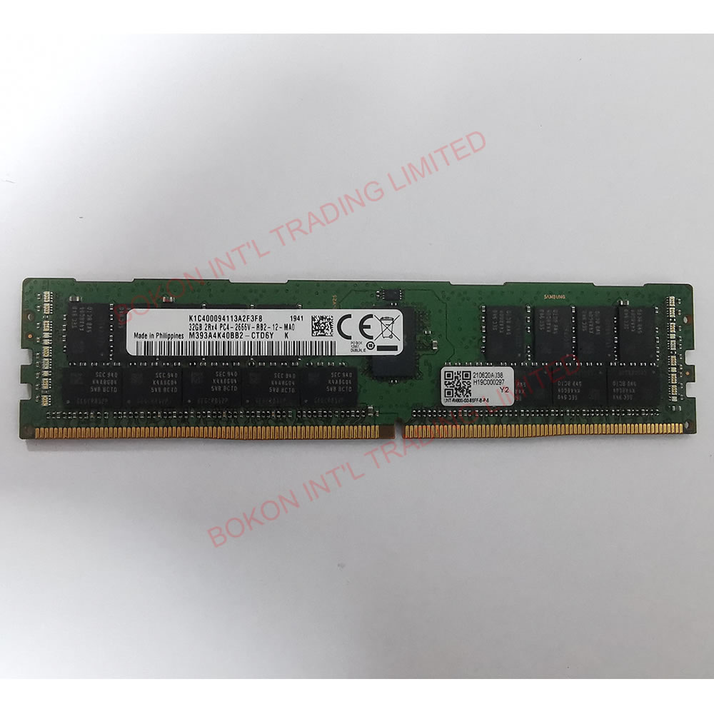 32G 2Rx4 PC4-2666V DDR gelijkwaardige frequentie SDRAM M393A4K40BB2 PC4-2666 Serverhostgeheugen 32GB DDR4 SDRAM Geheugen 2666MHz