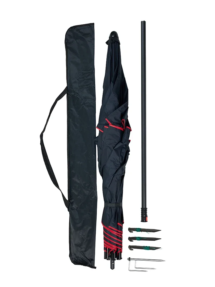 Sombrilla de 2,0-2,4 M, sombrilla de playa, uso para acampar al aire libre, dirección de ajuste desmontable, parasol, sombrilla de pesca para Patio a prueba de lluvia
