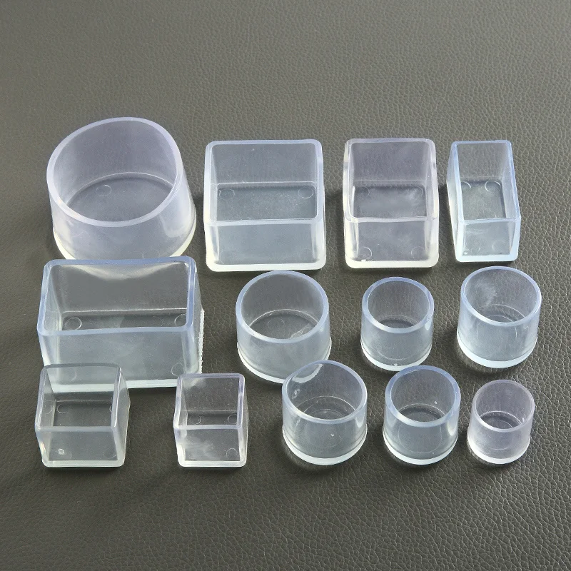ยางเฟอร์นิเจอร์เก้าอี้ตารางซิลิโคน Anti Scratch Protector หมวกตาราง Ferrule ฟุตขา Cap Protector เครื่องมือบ้าน