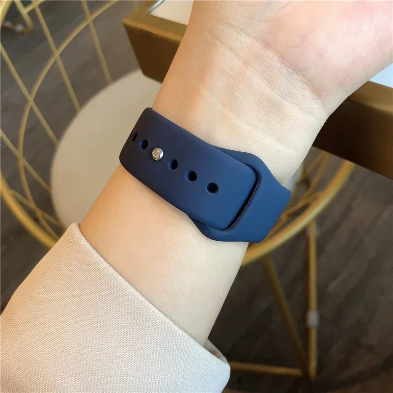 Pulsera deportiva de silicona para reloj Redmi 4, accesorios de pulsera para reloj inteligente, correa de reloj suave para xiaomi mi band 8 pro
