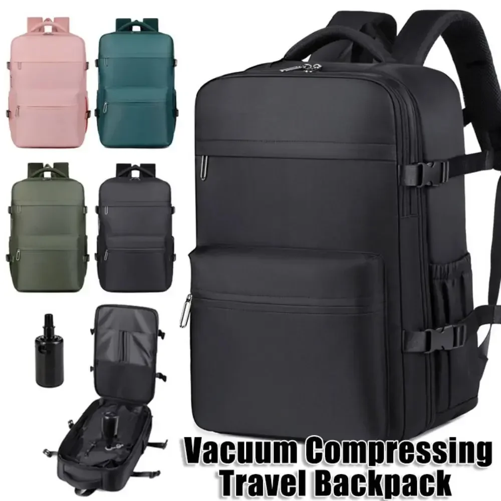 Männer Vakuum Kompression Rucksack Laptop Rucksack Erweitern Wandern Vakuum Reise Rucksack, Ryanair Rucksack 46x30x20 Kabine Tasche