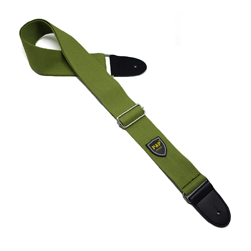 Ремень для бас гитары из искуственной кожи, цвет черный коричневый