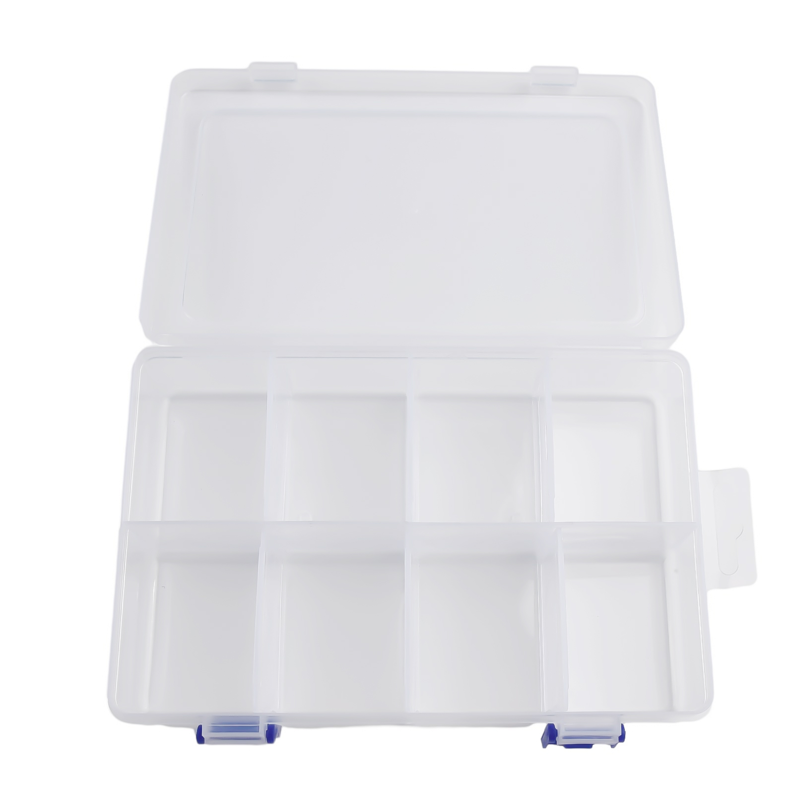 Werkzeuge Aufbewahrungsbox, verstellbar, 8 Gitter, Kunststoff-Aufbewahrungsbox, Schraubenhalter, Organizer, 20 x 13,5 x 4,5 cm, Pillen-Hardware-Werkzeug
