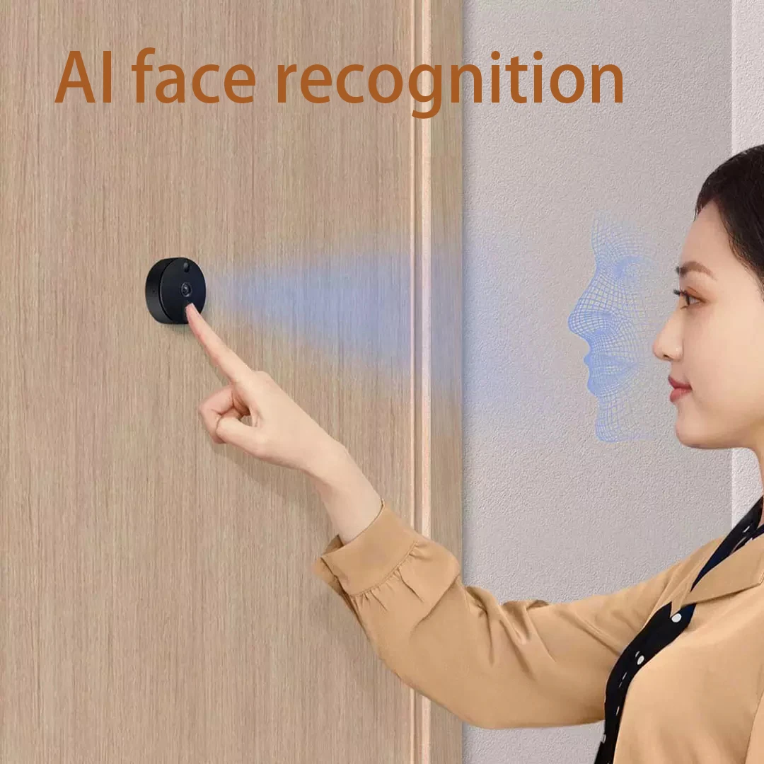 Xiaomi Mijia Smart Video Chuông Cửa Mắt Mèo Cửa Gương Camera 5 "IPS Màn Hình Hồng Ngoại Quan Sát Ban Đêm AI Nhận Dạng Khuôn Mặt chống Trộm