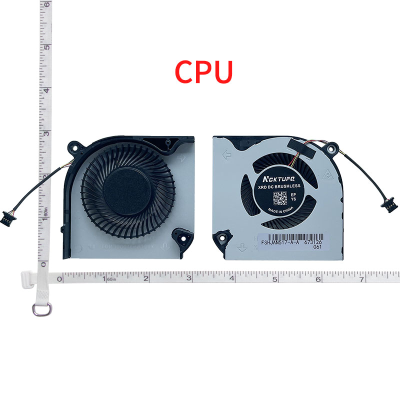Ventilador de refrigeración de CPU GPU de 5V para Acer Nitro 5 AN515-43 AN515-54 AN517-51 Nitro 7 AN715-51 N18C3 Aspire A715-74G A715-75G -55XU N19C5