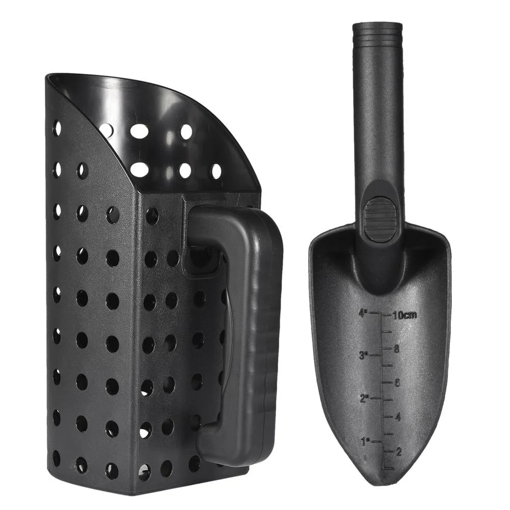 Profissional Metal Detector Set, Areia Colher e Pá, Tesouro Escavação Ferramenta, Metal Subterrâneo Detectando